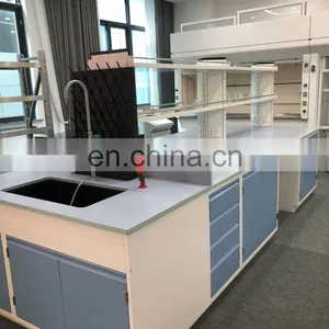 C-frame/H-frame China Modern Style Working Bench Steel Lab Work Table thumbnail-5