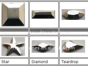 D0828 China Factory Iron on Rhinestud Metal;wholesale Shop Rhinestud Iron on Metal;cheap Iron on Metal Rhinestud thumbnail-1