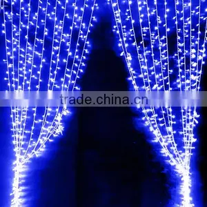 Decorating Holiday Wedding Curtain Lights Icicle String Lights HNL099 thumbnail-2
