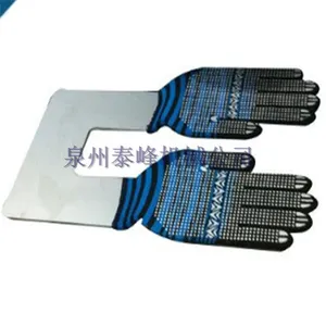 High Performance Safety Work Black Machine Knitted PVC Dotted Gloves For Automotive Industry thumbnail-4