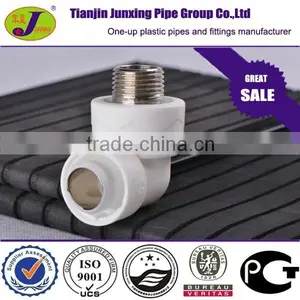 Double Thermal Fusion Fittings Male Threaded Elbow for PERT-AL-PERT Pipe thumbnail-1