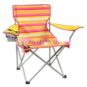 Hot Selling Outdoor Folding Fishing Chair Large Outdoor Folding Beach Chair With High Comfort Level Armrest thumbnail-2