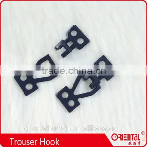 Black Colorful Print Metal Trouser Hook thumbnail-1