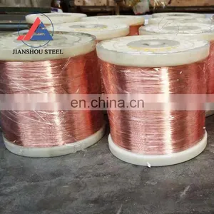 14 16 18 20 24 Gauge JIS Pure Brass Wire Coil C1100 Price of Copper Wire per kg thumbnail-2