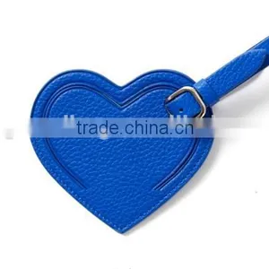 Colorful Genuine Cowhide Leather Luggage Parts Baggage Tags Travel Accessories for Decoration thumbnail-4
