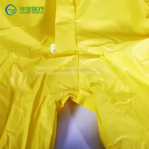 FD6-2002 Hooded Protective Coverall Type 6 Coveralls Medical Hooded Protective Coverall thumbnail-3