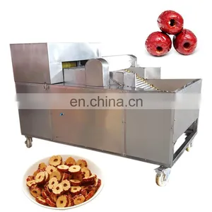 Stainless Steel Red Date Jujube Slicing Machine Dates Cutting Processing Machinery thumbnail-1