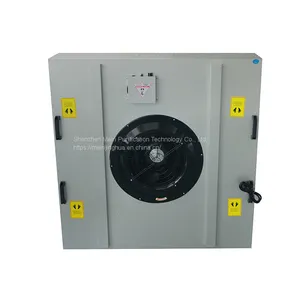 MRJH OEM 4*4 Blower Air Purifier Fan Filter Unit HEPA FFU For Industry Clean Room thumbnail-3