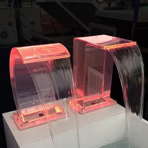 WF300 Acrylic Material Waterfall For Swimming Pool thumbnail-3