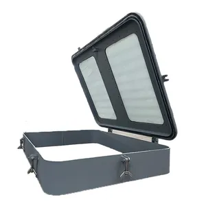 Boats Accessories Steel Window Round Skylight Square Boat Perspective Skylight Marine Window thumbnail-1