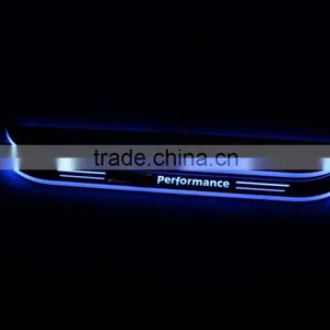 Top Quality B.M.W F20 LED Moving Door Scuff Sills Plate Light for BMW F20 2013-2015 Auto Accessories Led Door Sills Light thumbnail-2