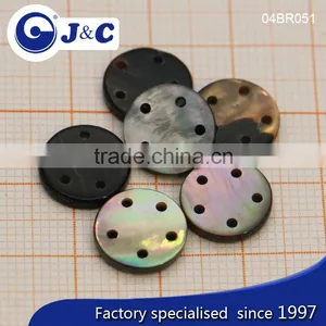 J&C Brown MOP Shell Buttons,pearl Shell Buttons for Fashion Shirt.BR047, BR051 thumbnail-4
