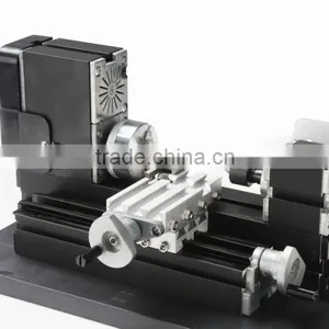 HOT SALE HOBBY Powerful 60W Big Power Mini Metal Lathe Machine for DIY ,model Making thumbnail-2