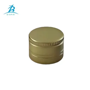 31.5mm Aluminum Bottle Cap Closure Olive Oil Aluminium Screw Cap for Olive Oil Glass Bottle thumbnail-1