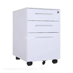 Steel Suspension Filing Cabinet A4/Foolscap for Corporate HR Departments | 4-Drawer Lockable Archival Cupboard | Grey & White thumbnail-1