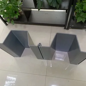 Sheet Pile Price PVC Sheet Pile U Type PVC Sheet Piling for Water Control Solution Durable thumbnail-4