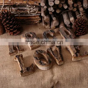 2016hot Sale Christmas Decorations Home Decorates Wooden Letter thumbnail-1