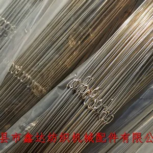 331J Stainless Steel Wire Heddle Square Hole Woven Wire Heald Textile Accessories thumbnail-5