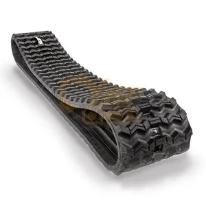 Construction Machinery Parts Durable Rubber Track thumbnail-1