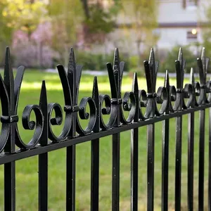 Laser-Cut Aluminum Villa Garden Fence With Powder Coating - 0.8m to 2m Height Options thumbnail-2