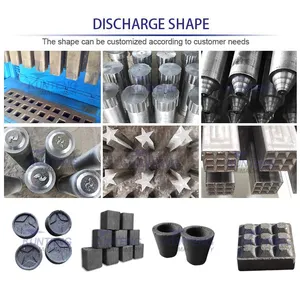 Agricultural Waste Biomass Charcoal Machine Sawdust Rice Husk Coconut Shell Briquette Charcoal Making Line thumbnail-5