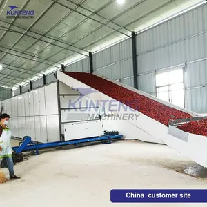 Industrial Food Waste Dryer Sugarcane Bagasse Fruit Pomace Orange Peel Drying Machine EPC thumbnail-3