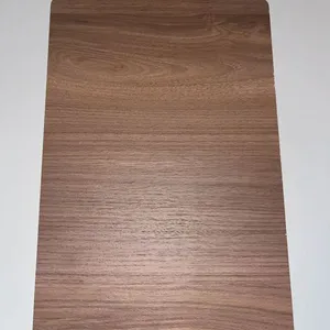 Walnut Color Melamine Plywood, Veneer‑free For Cabinet Door & Wall Panel thumbnail-1