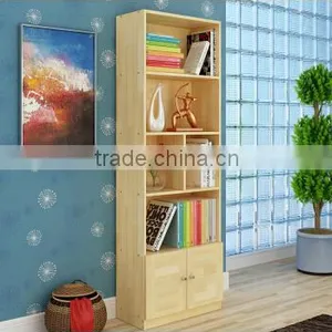 Customize 100% Solid Wood Ladder Shelf Furniture, Pine Wood Display Book Shelf thumbnail-3