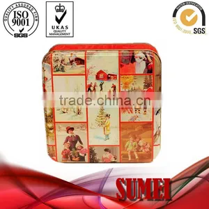 Sale Square Empty Tin Can for Food thumbnail-1