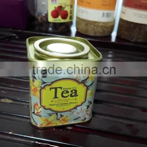 Snack Tin Box,square Tin Box Packaging,small Square Tea Tin Box thumbnail-3