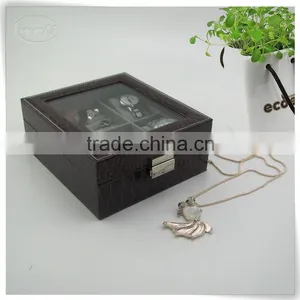 Unique pu Leather Wrist Watch Trays Case thumbnail-5