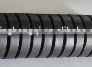 China Supplier Impact Idler Roller With Buffer Rings/Carrying Impact Roller With Different Size thumbnail-3