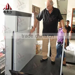 350kg 1.5m,2m,2.5m,3m,3.5m,4m,4.5m,5m Hydraulic Disabled Electric Wheelchair Lift/wheelchair Disabled Elevator thumbnail-2