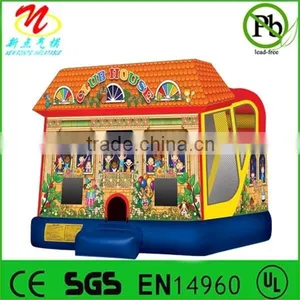 Party and Event Rentals Equipment Inflatable Club House Combo for Sale thumbnail-1