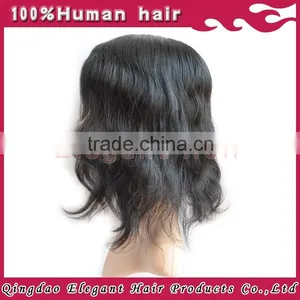 Brazilian Hair Human Hair Type and Yes Virgin Hair Human Hair Toupee for Women thumbnail-2
