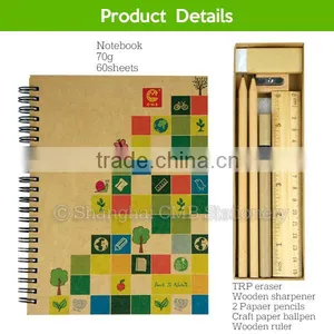 Eco Gift Stationery Set School Material thumbnail-2