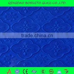 5mm Dark Blue/light Blue/golden/green/gray/bronze Pattern Glass With 3C/CE/ISO Certificate thumbnail-1