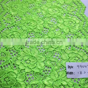 Fancy Candy Green Lace Fabric thumbnail-1