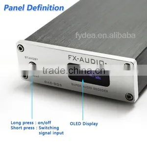 FX-Audio DAC-SQ5 HIFI 2.0 Audio Digital Decoder Amplifiers USB DAC / Fiber / Coax / USB Input / PCM1794 thumbnail-2