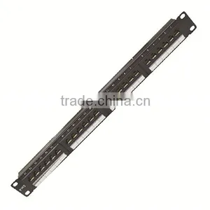 19" Snap-in Type 24 Ports UTP CAT5e Patch Panel With LED Light thumbnail-4