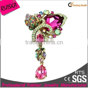 Cheap Wholesale Brooch,Korean Rhinestone Brooch,Fashion Brooch Pin thumbnail-4