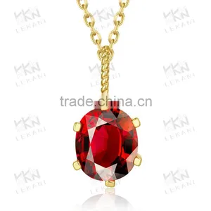 Zircon Gold Plated Necklace for Girls,vintage Gold Plated Necklace thumbnail-2