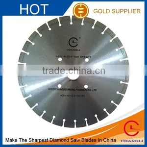 16"( 400mm ) Hubei Changli Diamond Saw Blades for Granite thumbnail-1