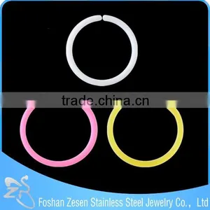 Color Round Shape Body Jewelry Designs Of Nose Rings thumbnail-2
