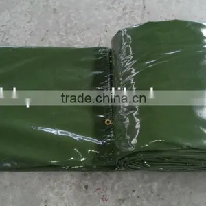 Waterproof and Fireproof PVC Coated Canvas Tarpaulin thumbnail-5