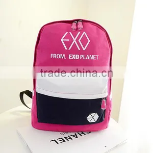 2015 New Design Ladies Colors Canvas Backpack for Stock thumbnail-1