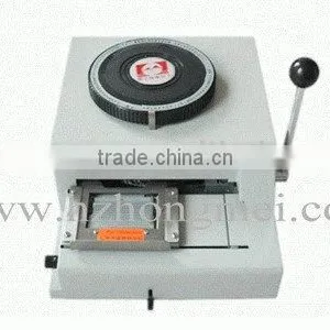 Plastic Card Emboser for Number thumbnail-1