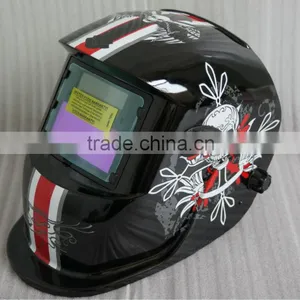 Skull Solar Power Auto Darkening Welding Helmet With Din9-13 thumbnail-3