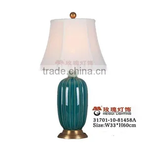 Ceramic Nightstand Lights With Copper thumbnail-1