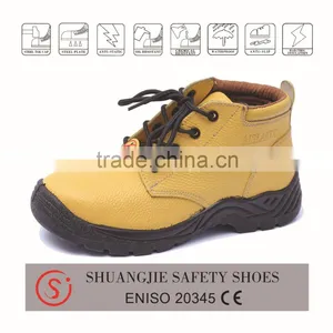 Cow Hide Leather Industrial Safety Boots China Manufacture thumbnail-2